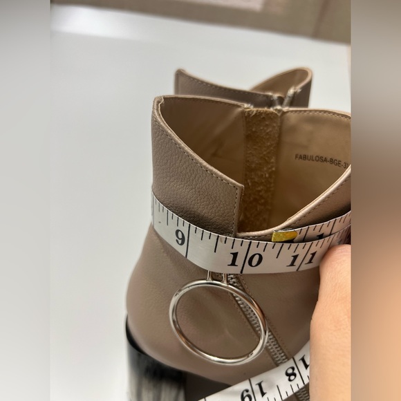 Azura FABULOSA Boots Beige size 7 - Picture 12 of 12